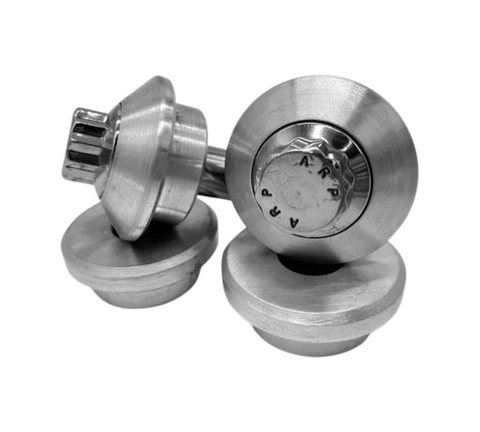 TAPERED SOLID RISER BUSHINGS FOR USE WITH FLANGE BOLTS