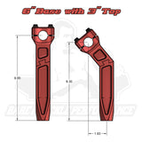 9 inch risers for custom Harley motorcycles